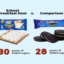 Pop-Tarts vs Oreos added sugars comparison
